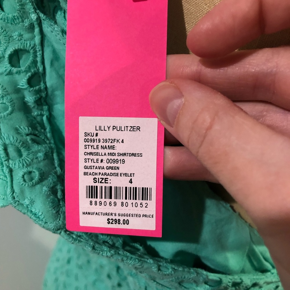 Lilly Pulitzer Chrisella Midi Shirtdress NWT - Picture 6 of 7